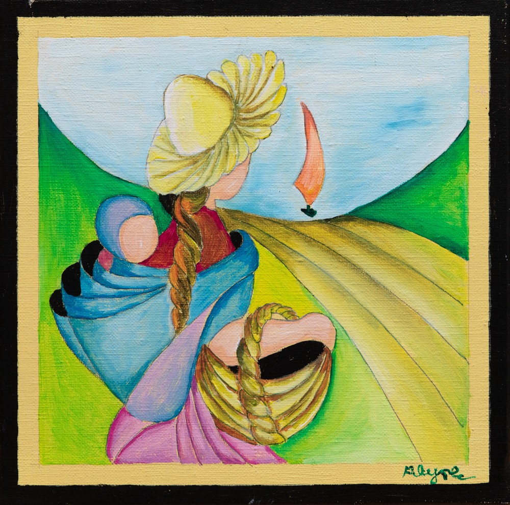 Alyne, Vue sur mer - Paysage imaginaire Alyne, Vue sur mer - Paysage imaginaire