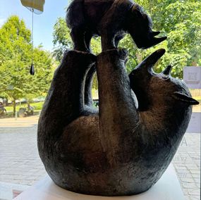 Sculpture, Big horn to horn, Sophie Verger