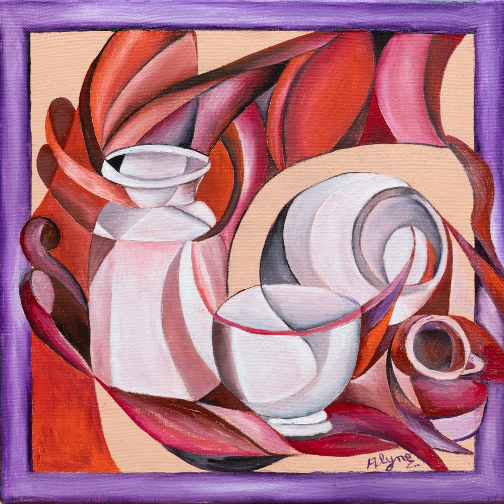 Alyne, Bol-Blanc - Composition graphique imaginaire Alyne, Bol-Blanc - Composition graphique imaginaire