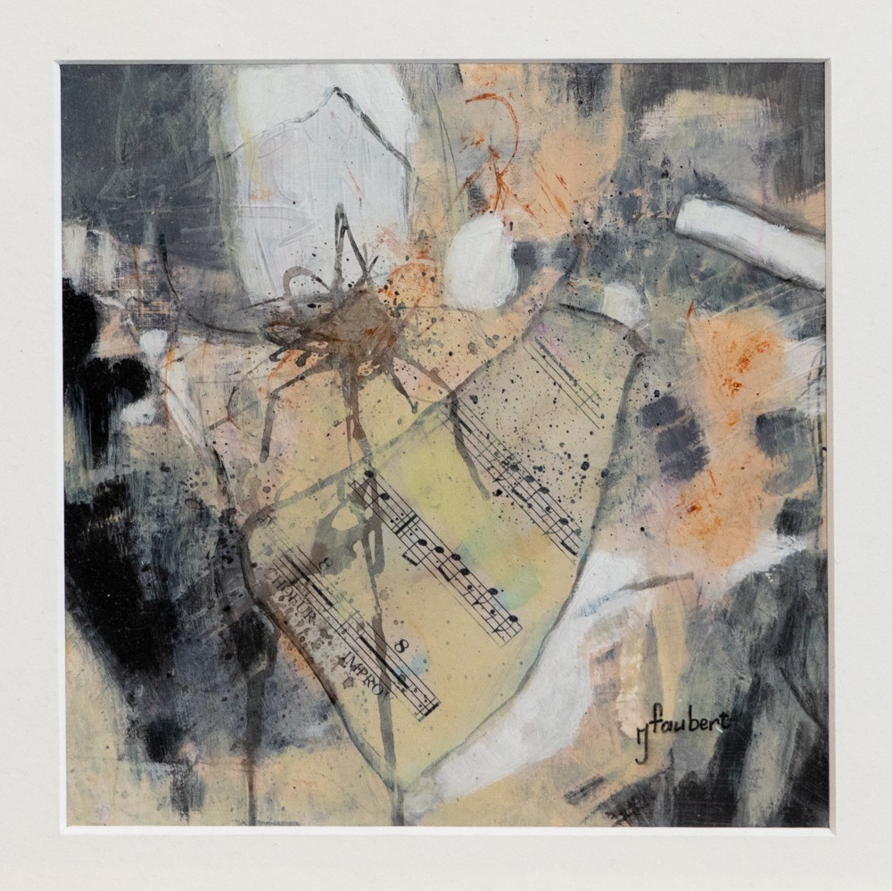 Jacqueline Faubert, Be-Bop - Abstraction intuitive Jacqueline Faubert, Be-Bop - Abstraction intuitive