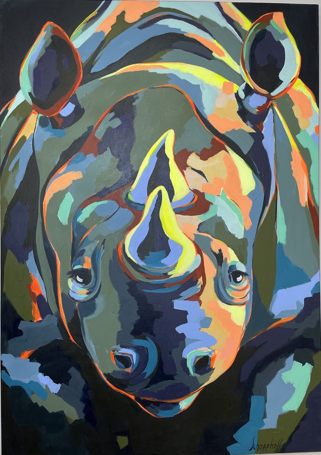 Bettina Schopphoff, Le rhinocéros Bettina Schopphoff, Le rhinocéros
