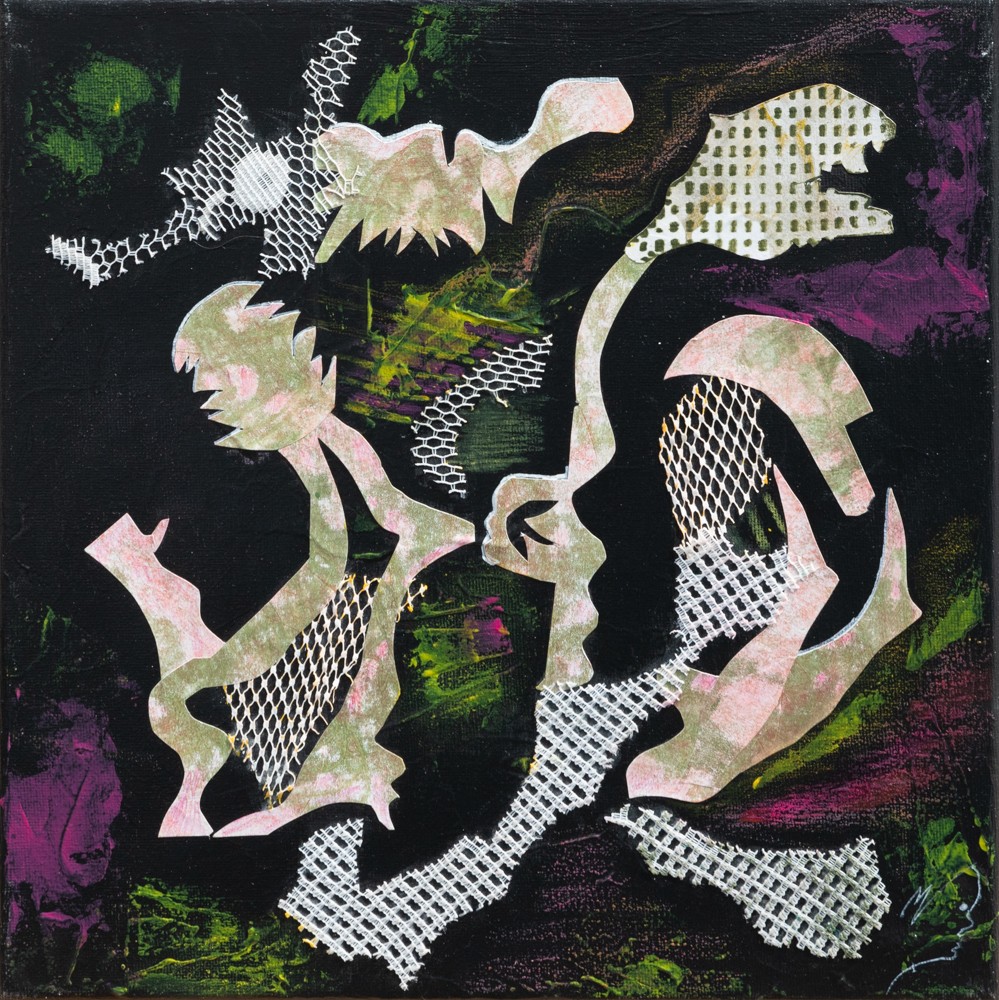 Murielle Vallot dite MucheArt, Asawa - Composition abstraite Murielle Vallot dite MucheArt, Asawa - Composition abstraite