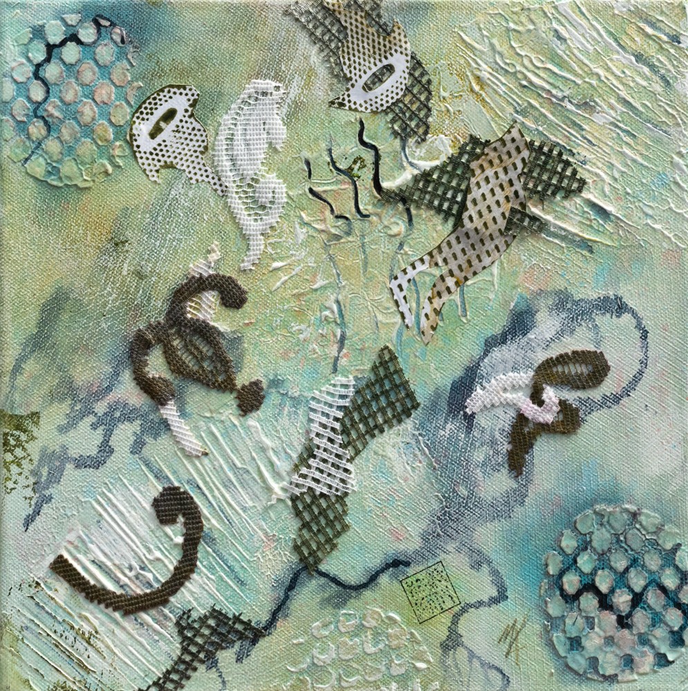 Murielle Vallot dite MucheArt, Asagaz - Composition abstraite Murielle Vallot dite MucheArt, Asagaz - Composition abstraite