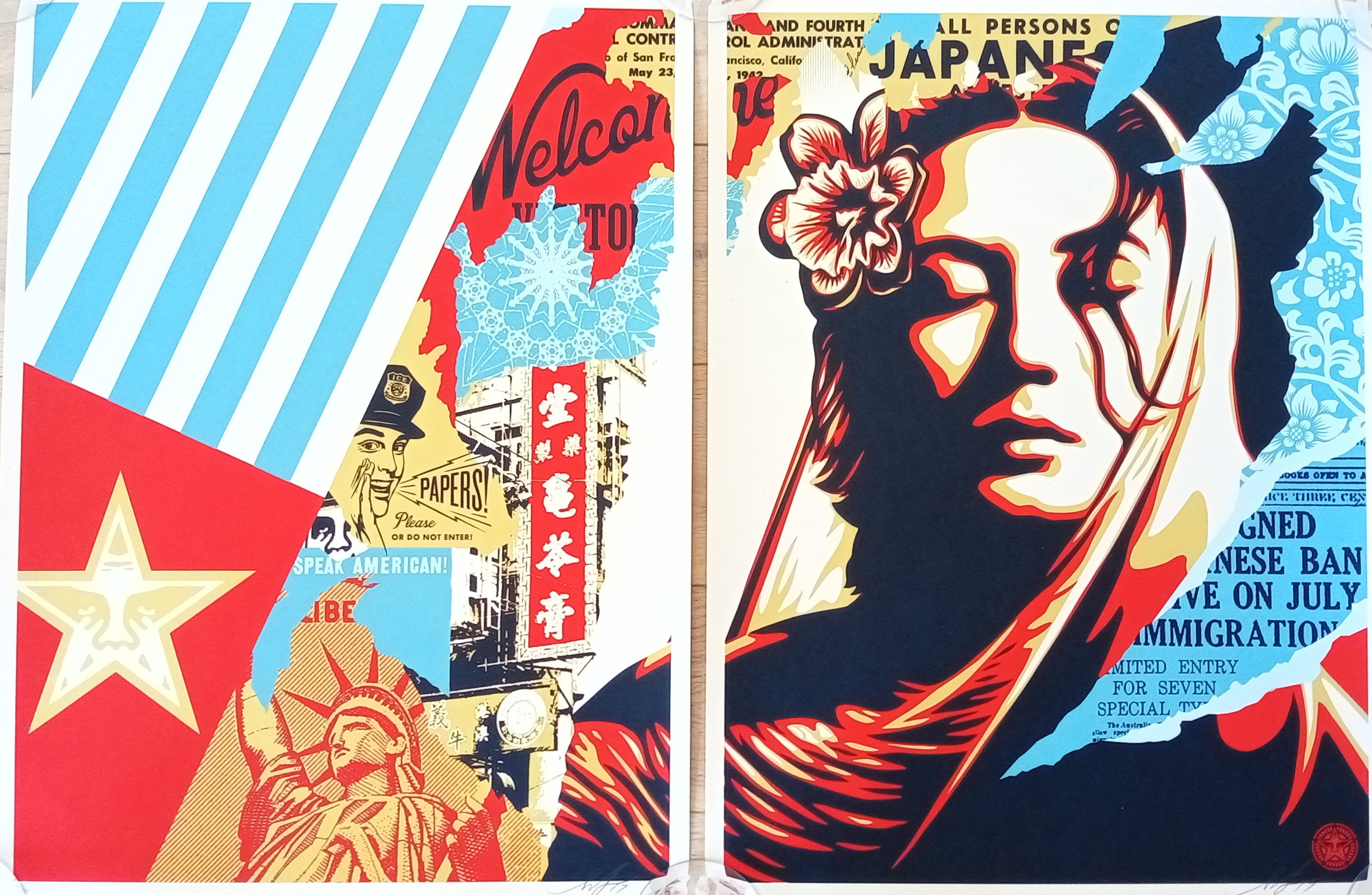 Shepard Fairey (Obey), Welcome visitor Shepard Fairey (Obey), Welcome visitor
