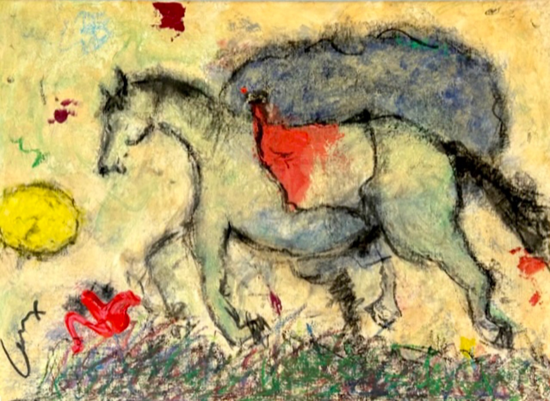 Claude-Yvan Conne, Selle rouge Claude-Yvan Conne, Selle rouge