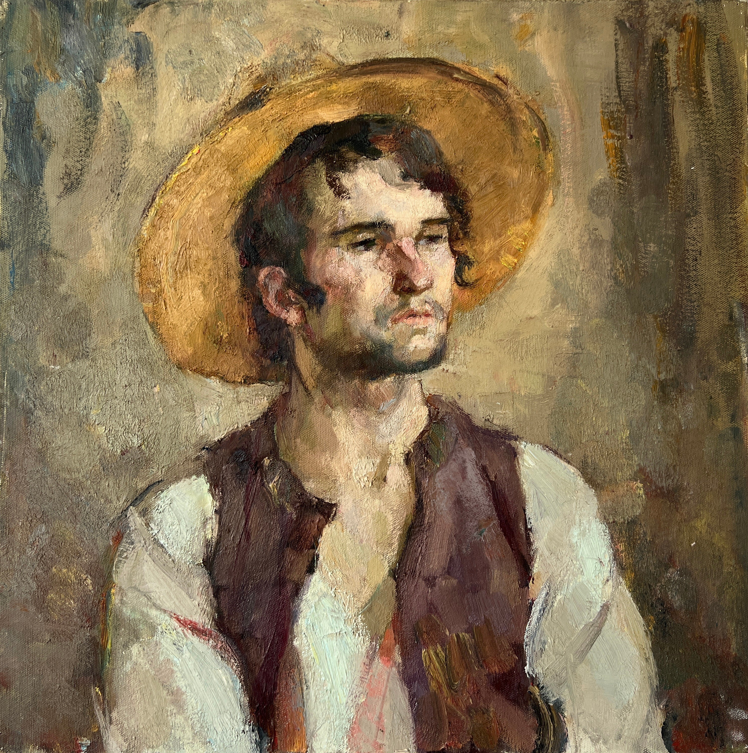 Zakhar Shevchuk, Portrait of a Young Man Zakhar Shevchuk, Portrait of a Young Man