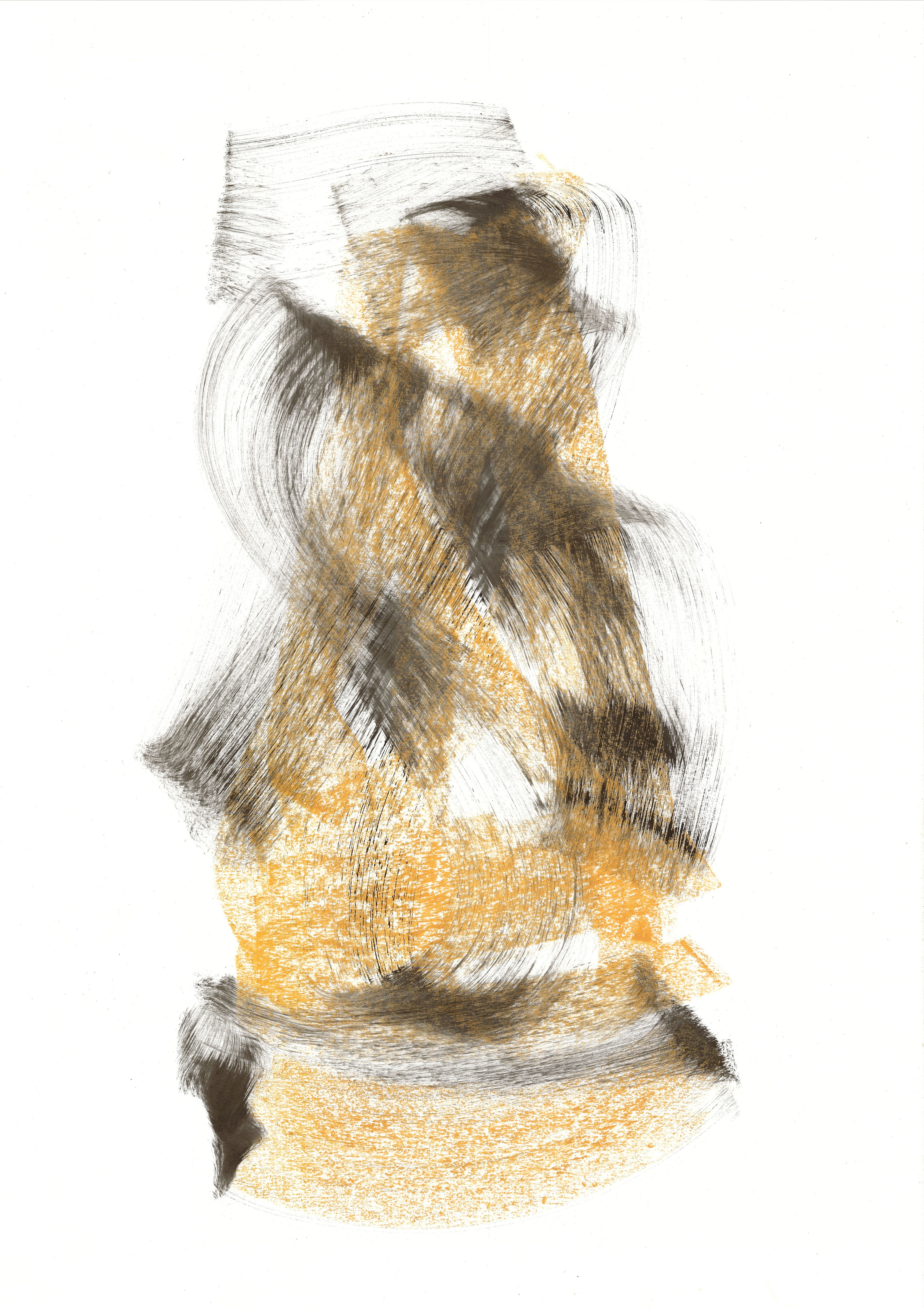 Sve Gri, Gestural abstract drawing. Vibration. Sve Gri, Gestural abstract drawing. Vibration.