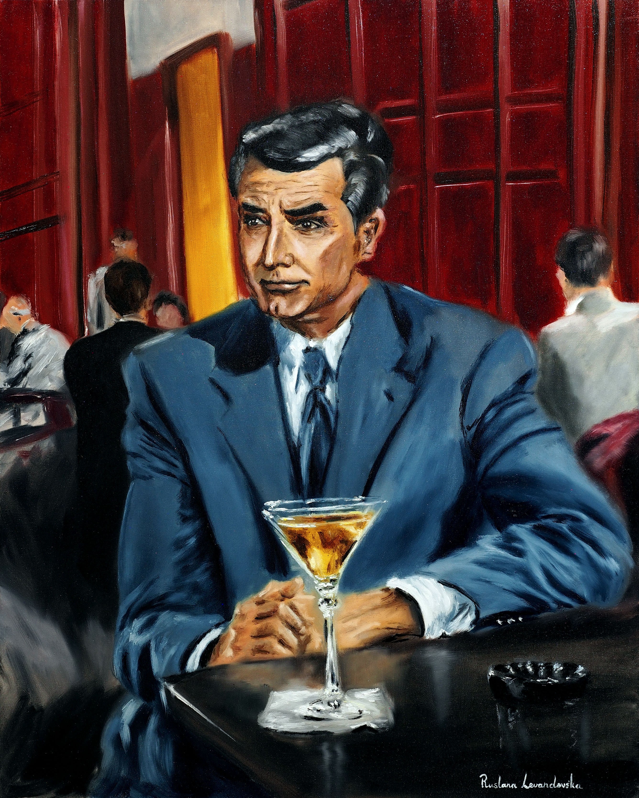 Ruslana Levandovska, Cary Grant in North by Northwest Ruslana Levandovska, Cary Grant in North by Northwest