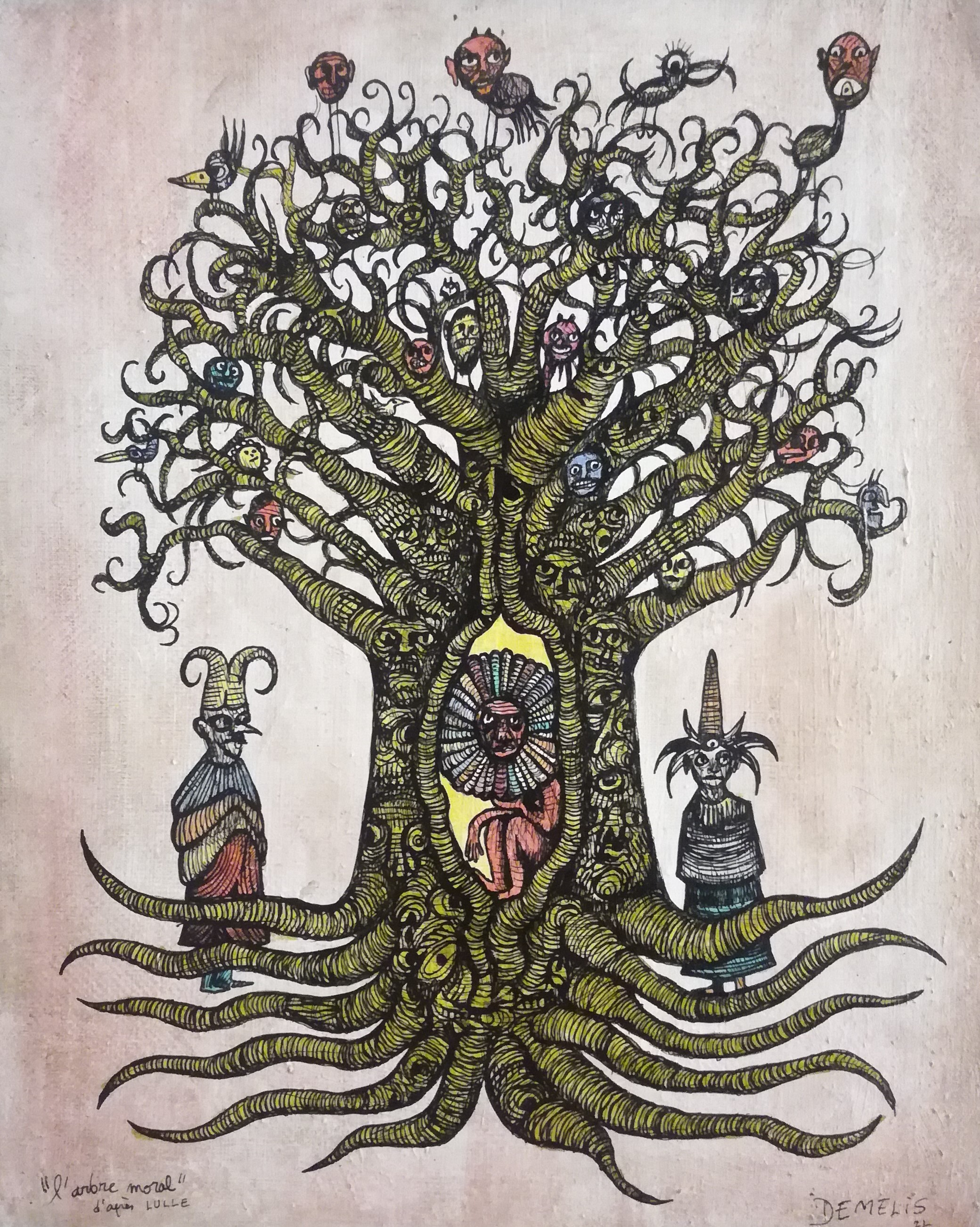 Eric Demelis, L'arbre moral Eric Demelis, L'arbre moral