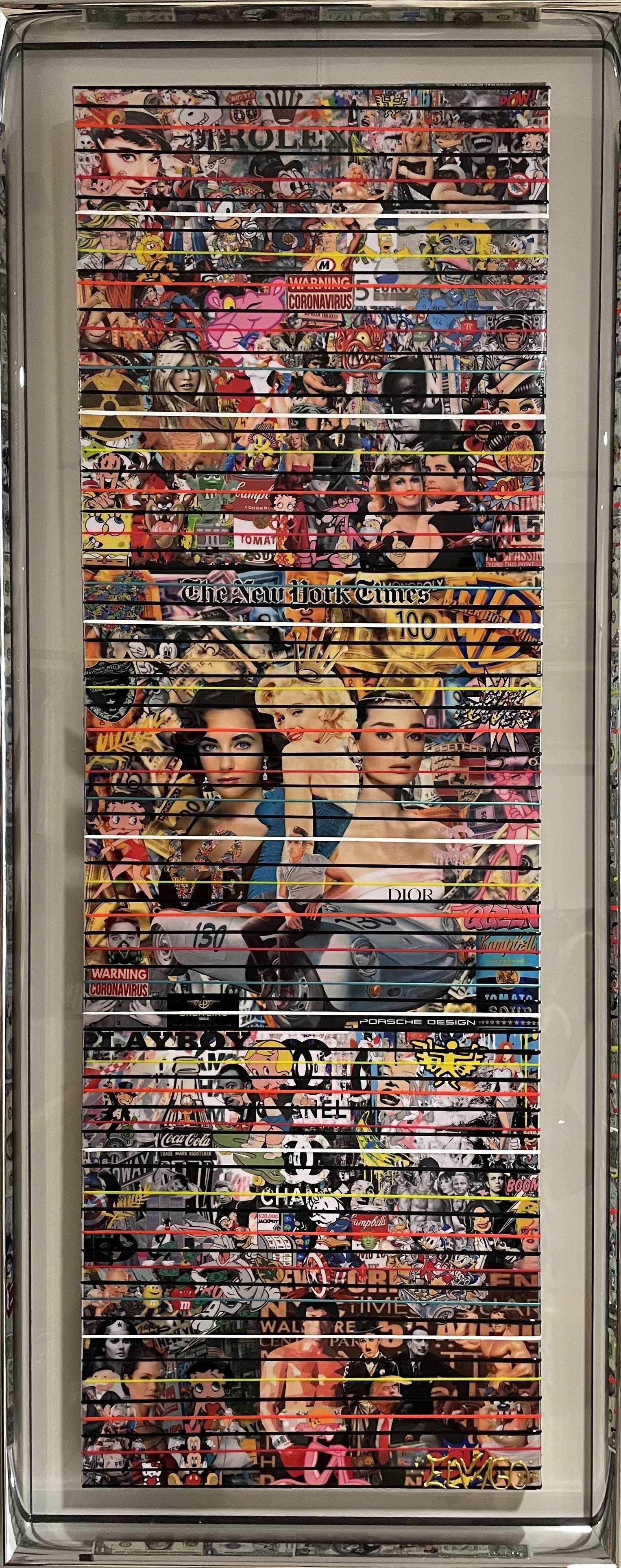 Elmago, USA code barre Audrey Hepburn Marilyn Elmago, USA code barre Audrey Hepburn Marilyn