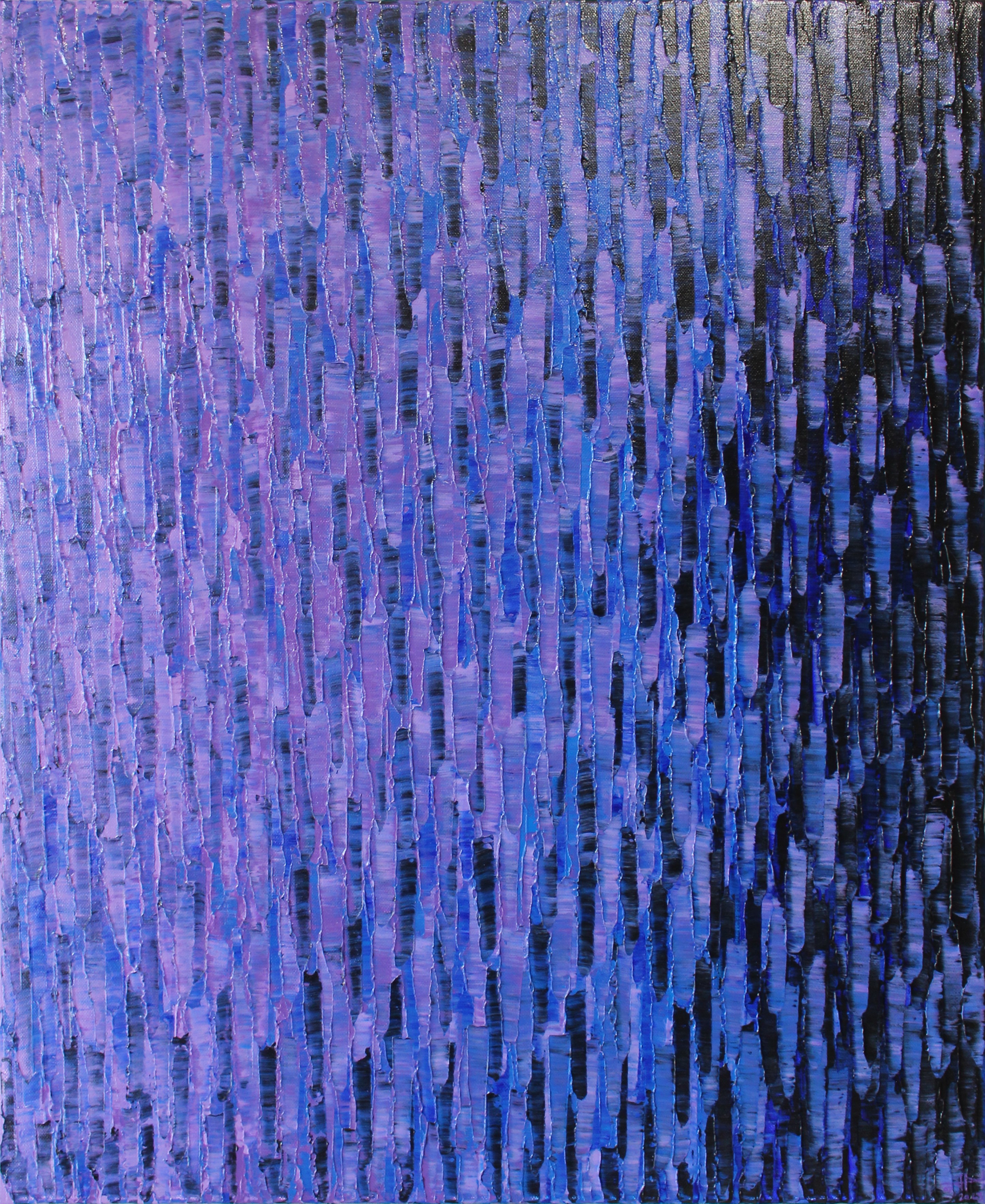 Jonathan Pradillon, Fondu couleur violet bleu Jonathan Pradillon, Fondu couleur violet bleu