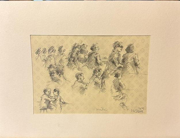 José María Sanza, Figure sketches José María Sanza, Figure sketches