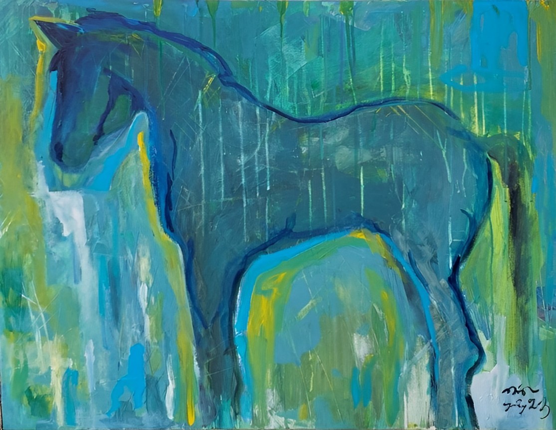 Nina Urushadze, Abstract Equine Nina Urushadze, Abstract Equine