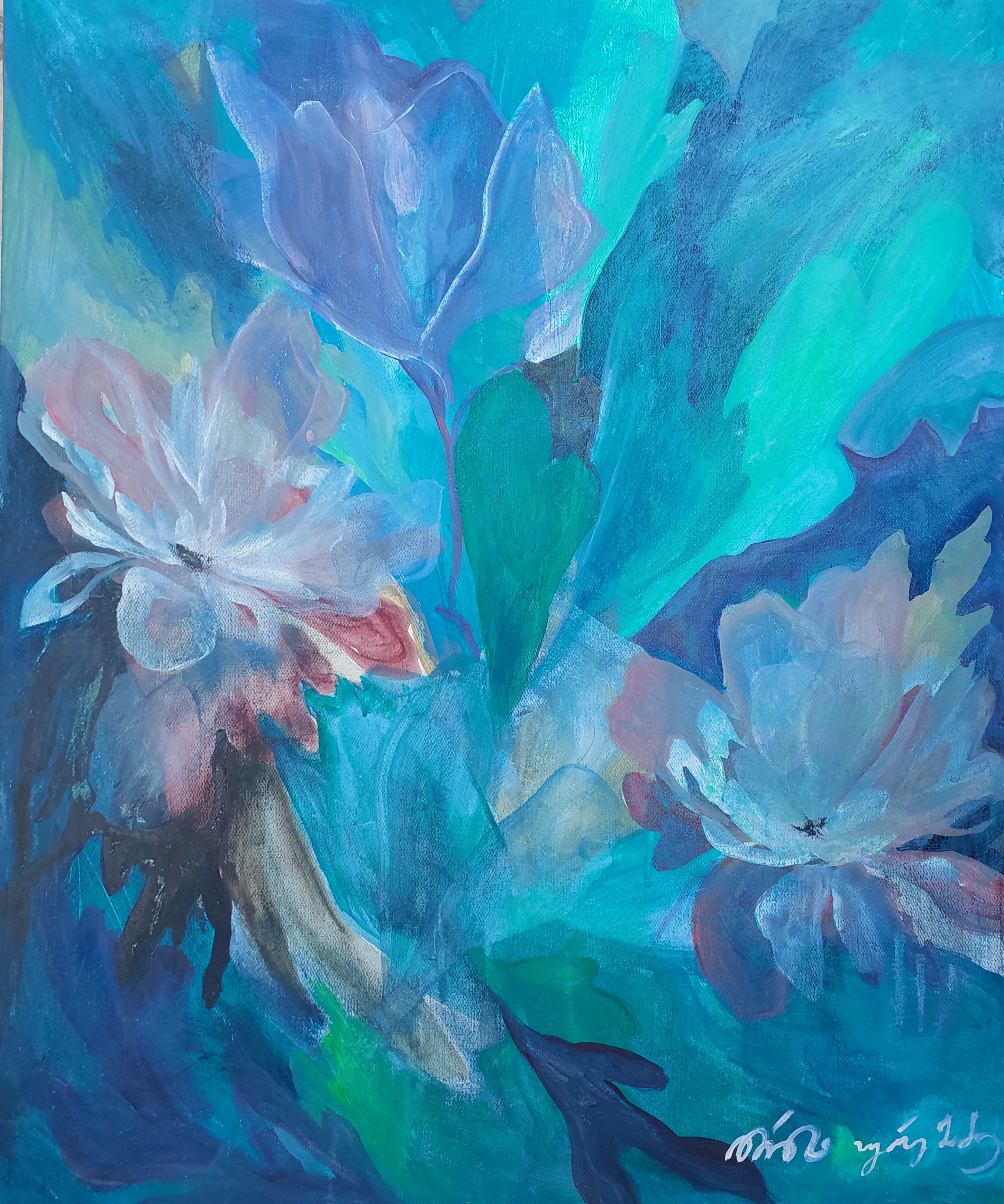 Nina Urushadze, Blue Tranquility Nina Urushadze, Blue Tranquility