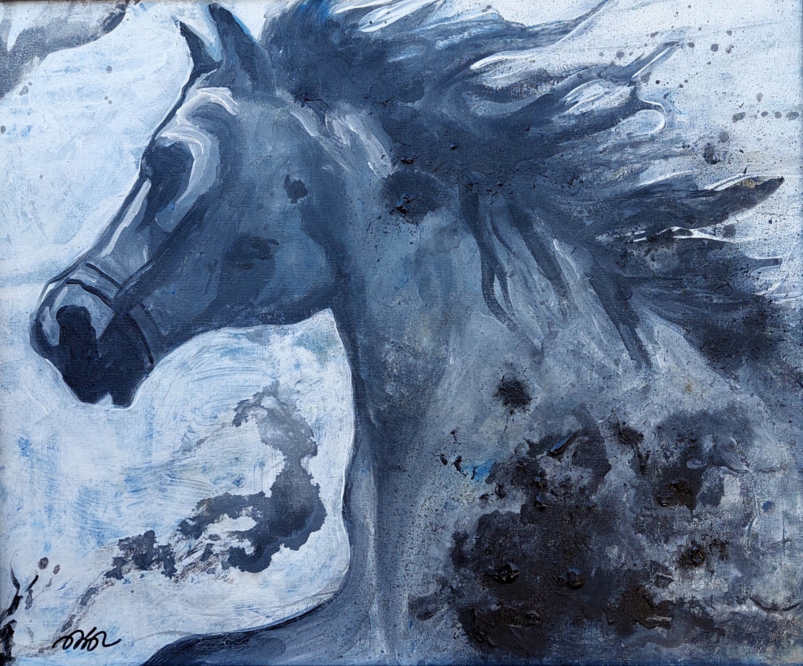 Nina Urushadze, Grey horse Nina Urushadze, Grey horse