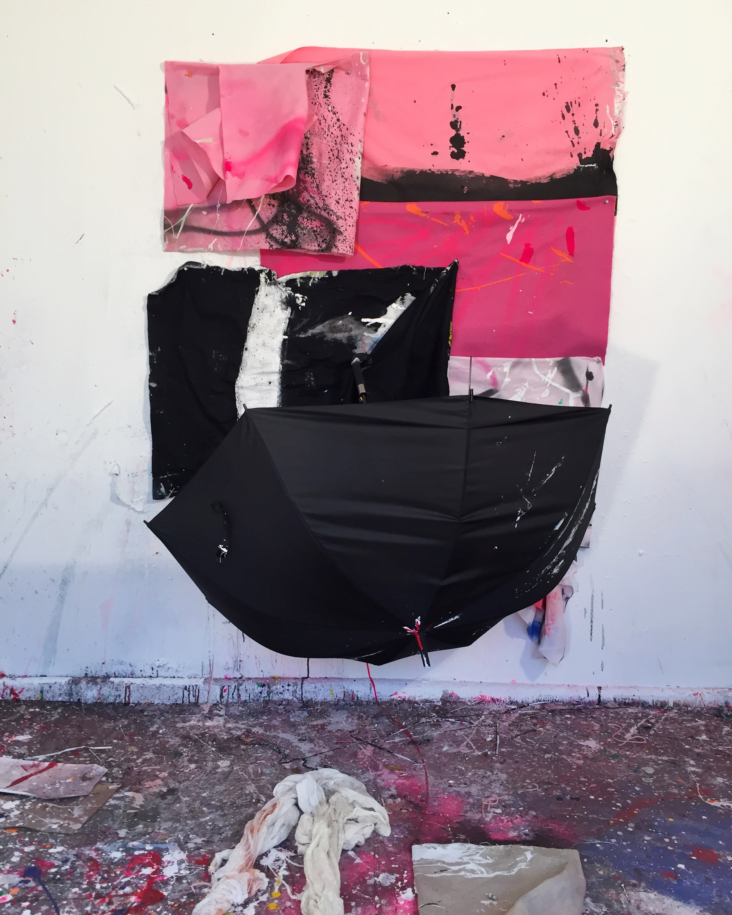Simon Kilvert, Umbrella painting No. V Simon Kilvert, Umbrella painting No. V