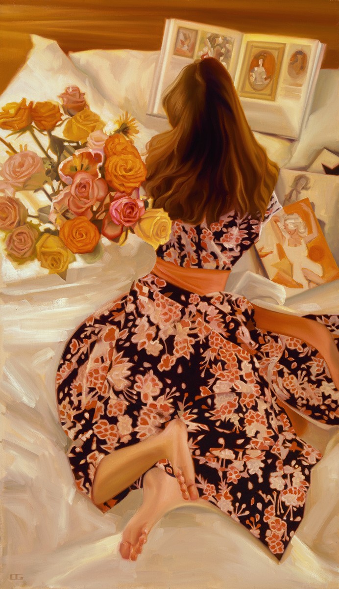 Carrie Graber, Books and roses Carrie Graber, Books and roses