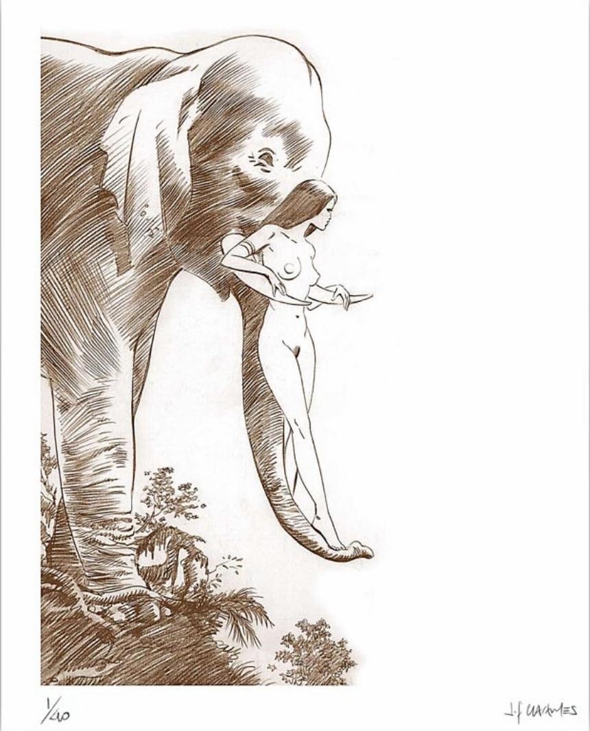 Jean-François Charles, India dreams - Love N°1 Jean-François Charles, India dreams - Love N°1