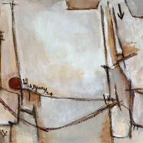 Gemälde, Por aquí … por allá…, Alfonsina Nespolo