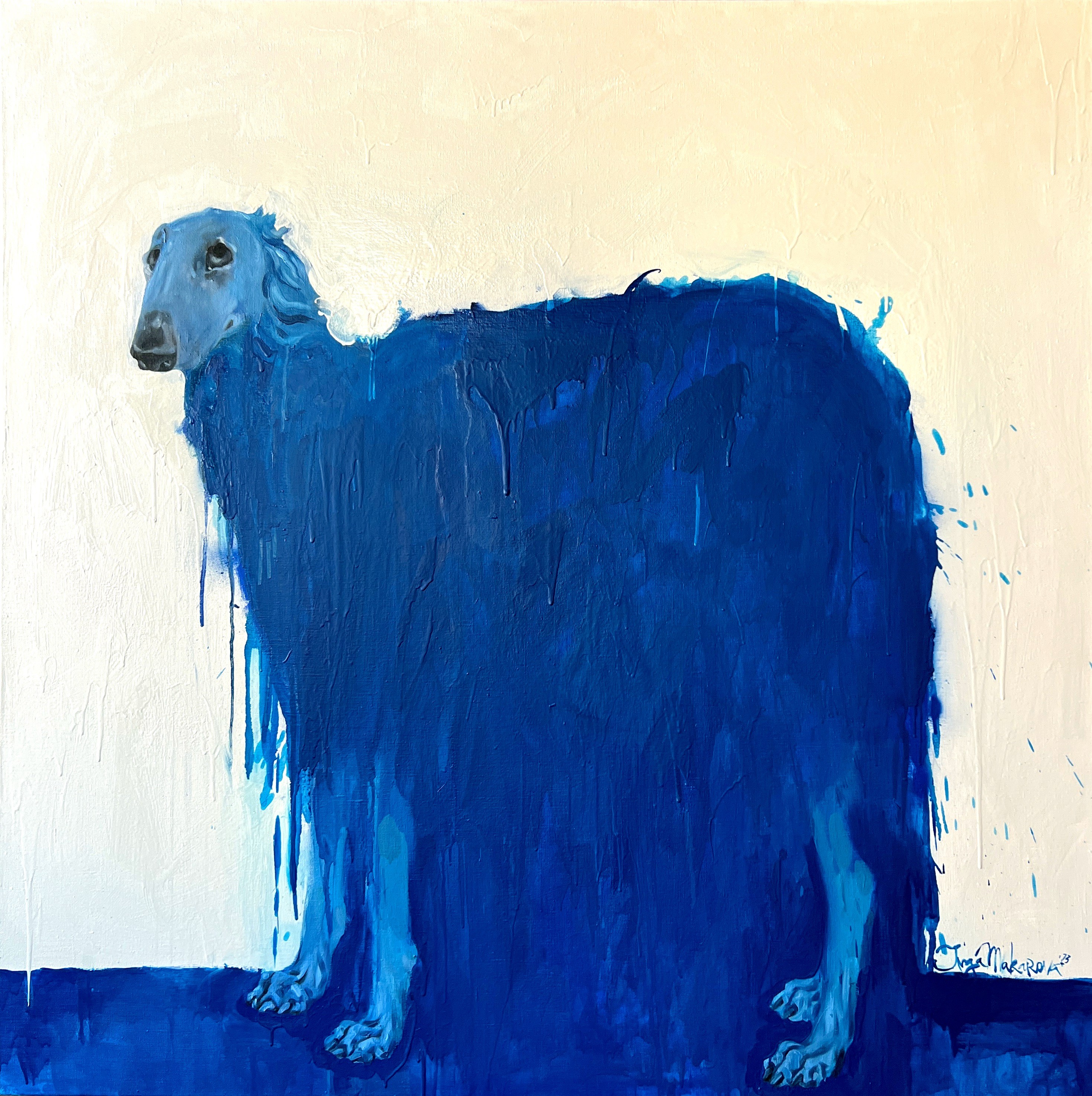 Inga Makarova, Blue Dog 2 Inga Makarova, Blue Dog 2