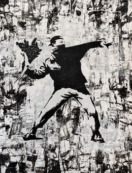 Rebel boy (a tribute to Banksy), Dr. Love