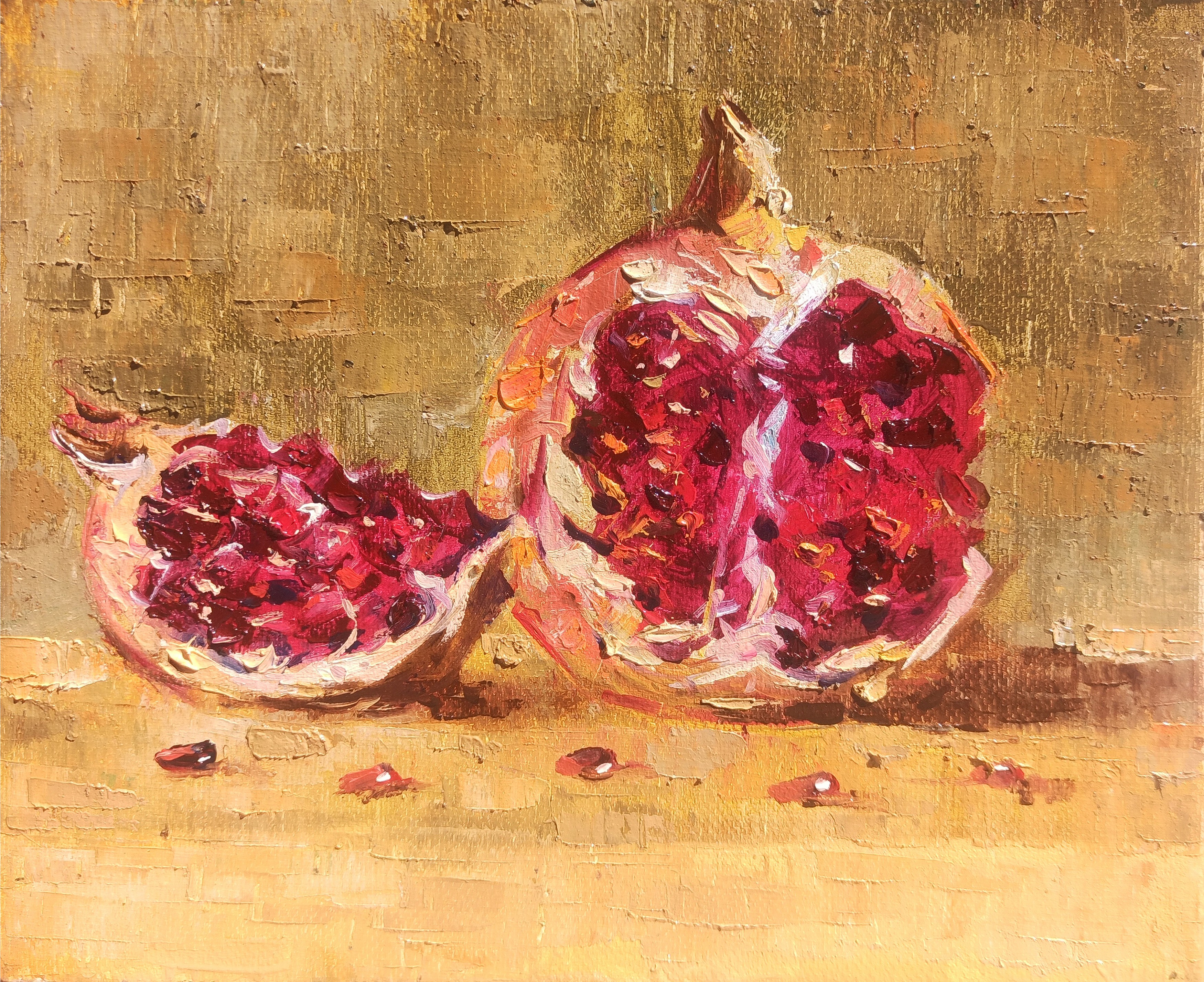 Narek Qochunc, Still life - pomegranate Narek Qochunc, Still life - pomegranate
