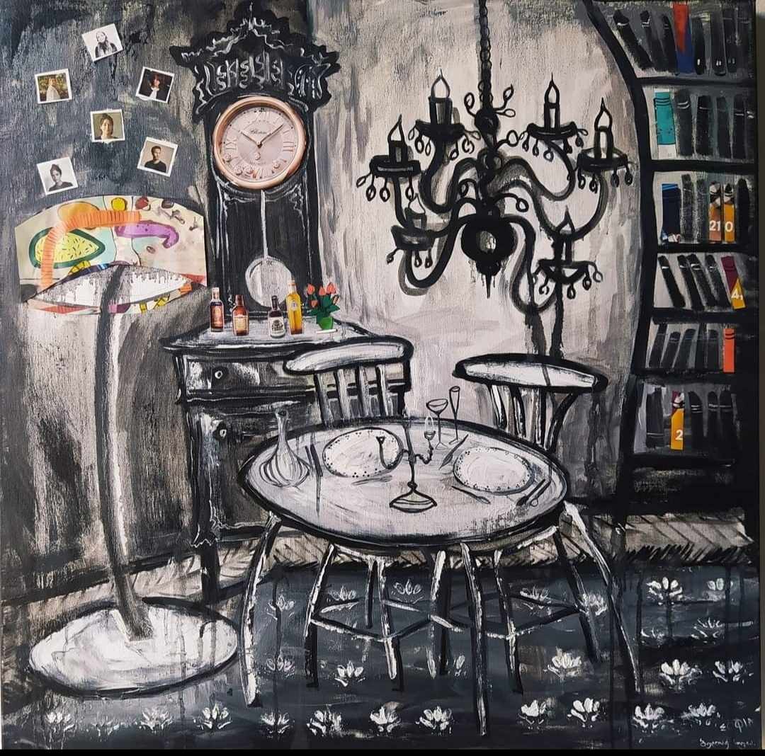Sofia Beltadze, A Table for Two Sofia Beltadze, A Table for Two