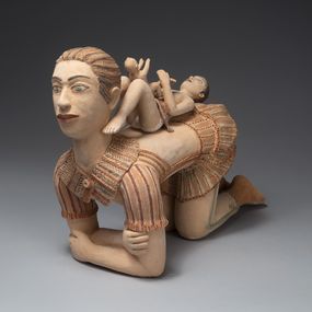 Sculpture, Femme à quatre pattes, Nili Pincas