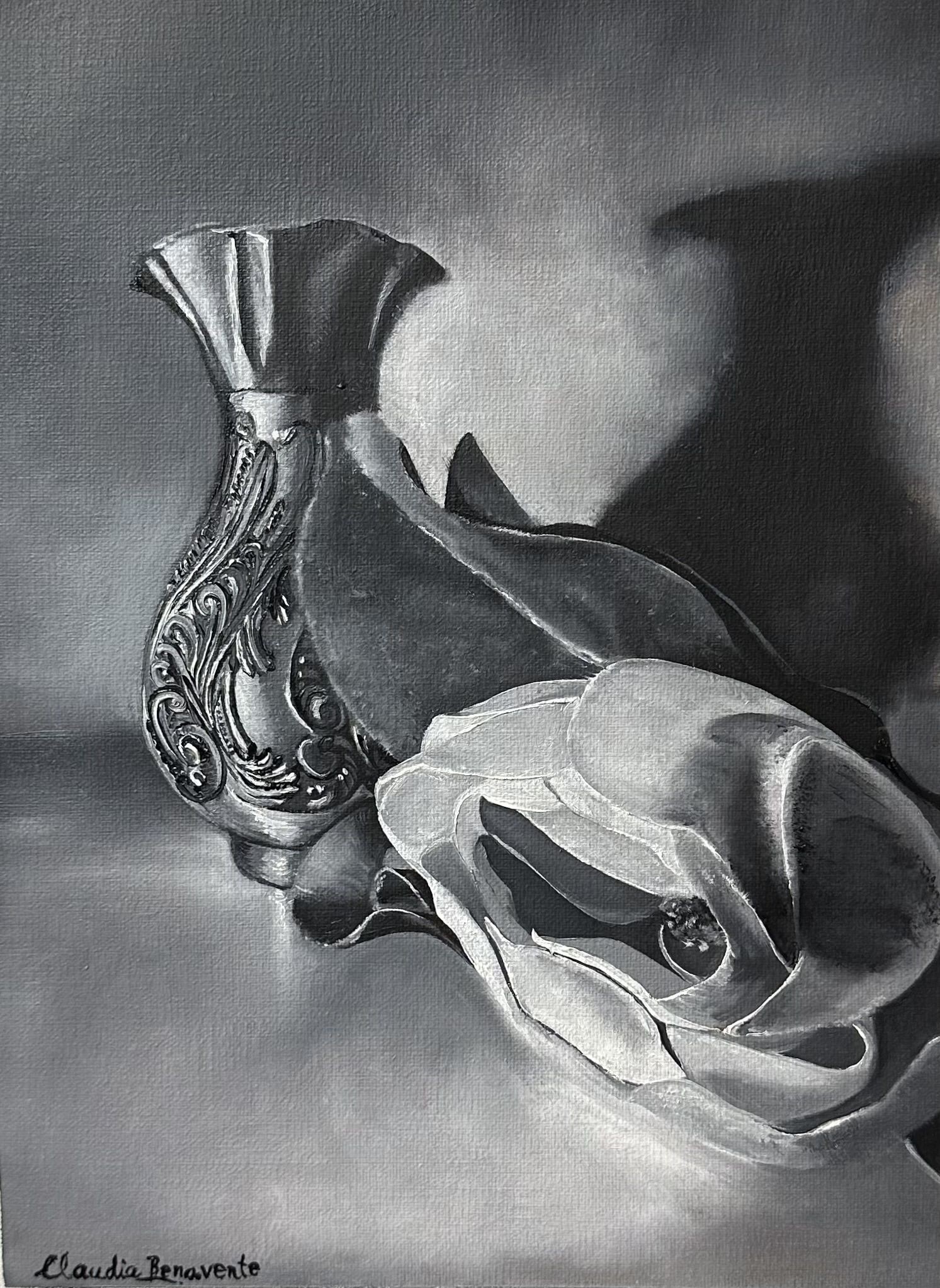Claudia Benavente, Grisaille still life 1 Claudia Benavente, Grisaille still life 1