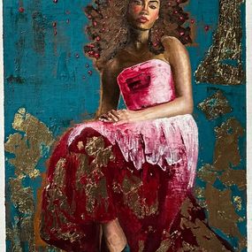 Painting, Day dreamer, Claudia Benavente