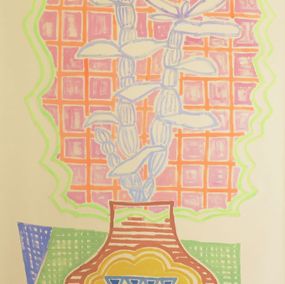 Painting, Sekkoku orchid, Hikaru O