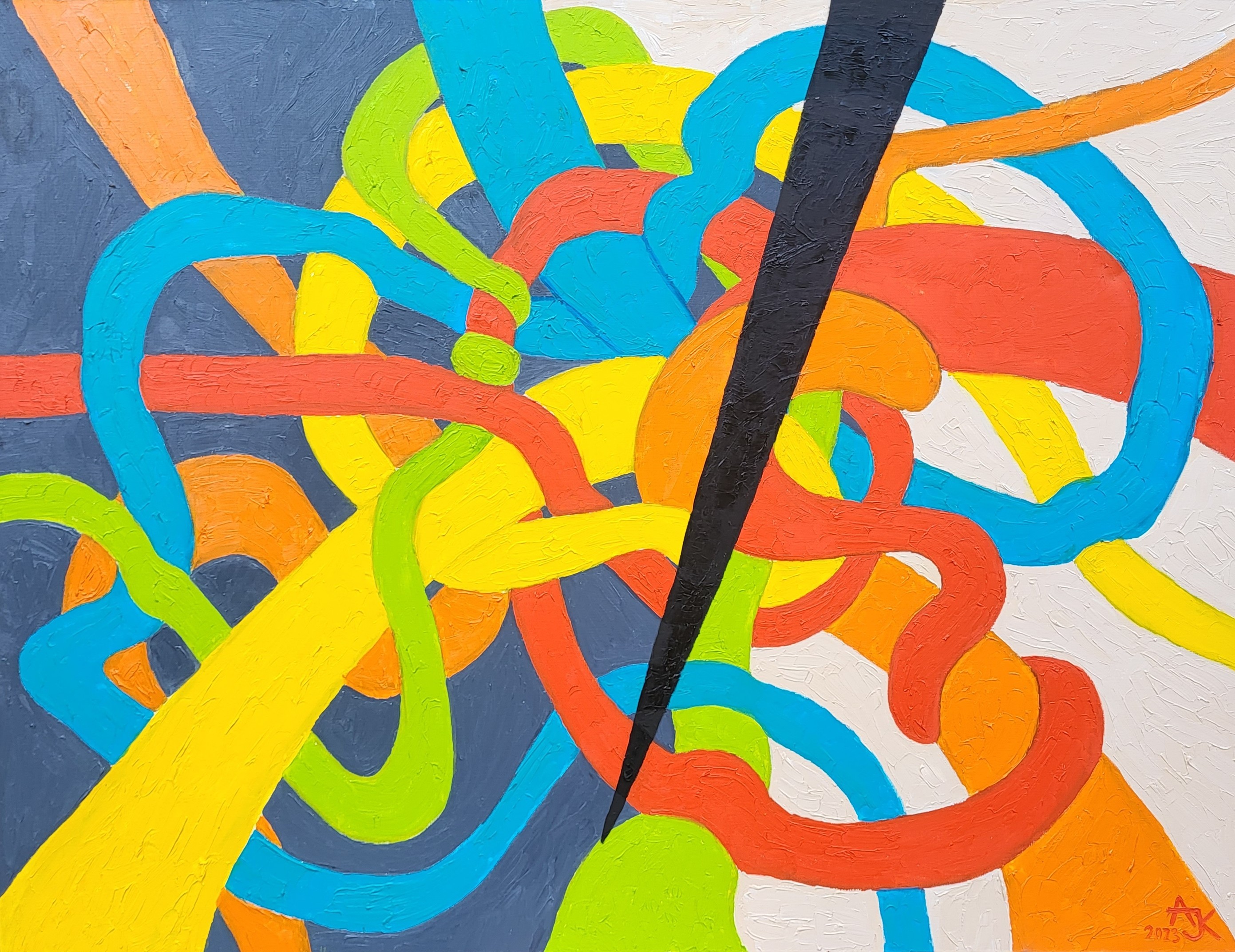 Aldona Jablonska Klimczak, Cutting the gordian knot Aldona Jablonska Klimczak, Cutting the gordian knot