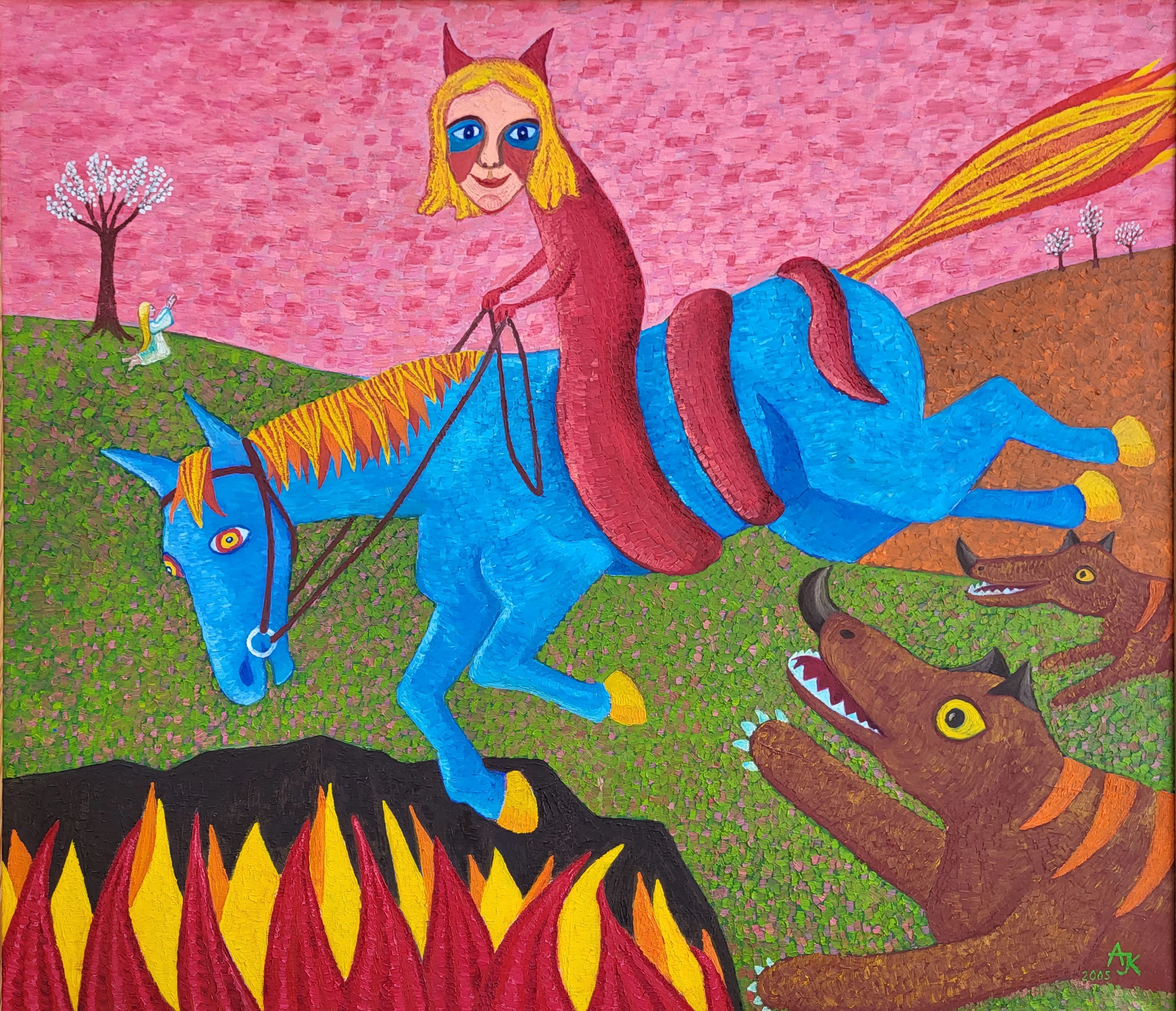 Aldona Jablonska Klimczak, Prayer for a possessed horse Aldona Jablonska Klimczak, Prayer for a possessed horse