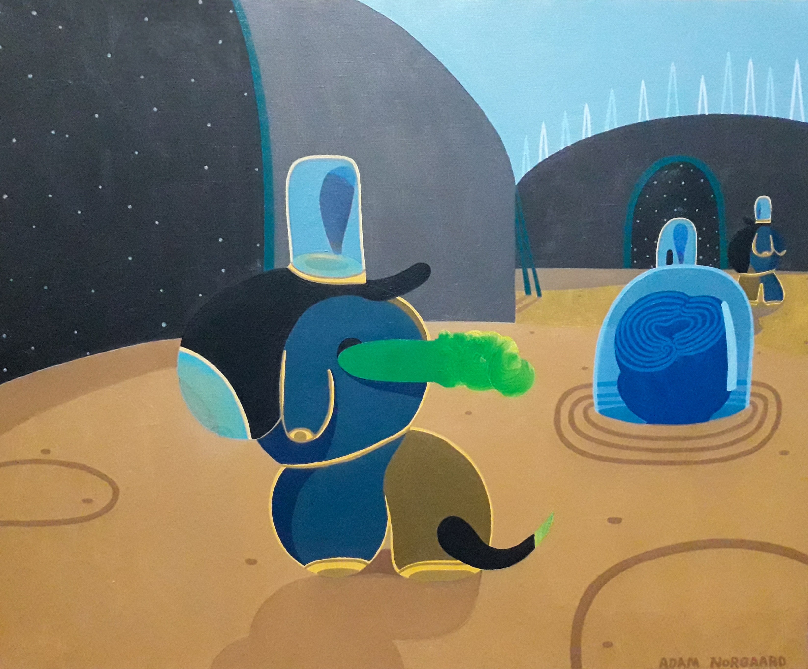 Adam Norgaard, Space age 2 Adam Norgaard, Space age 2
