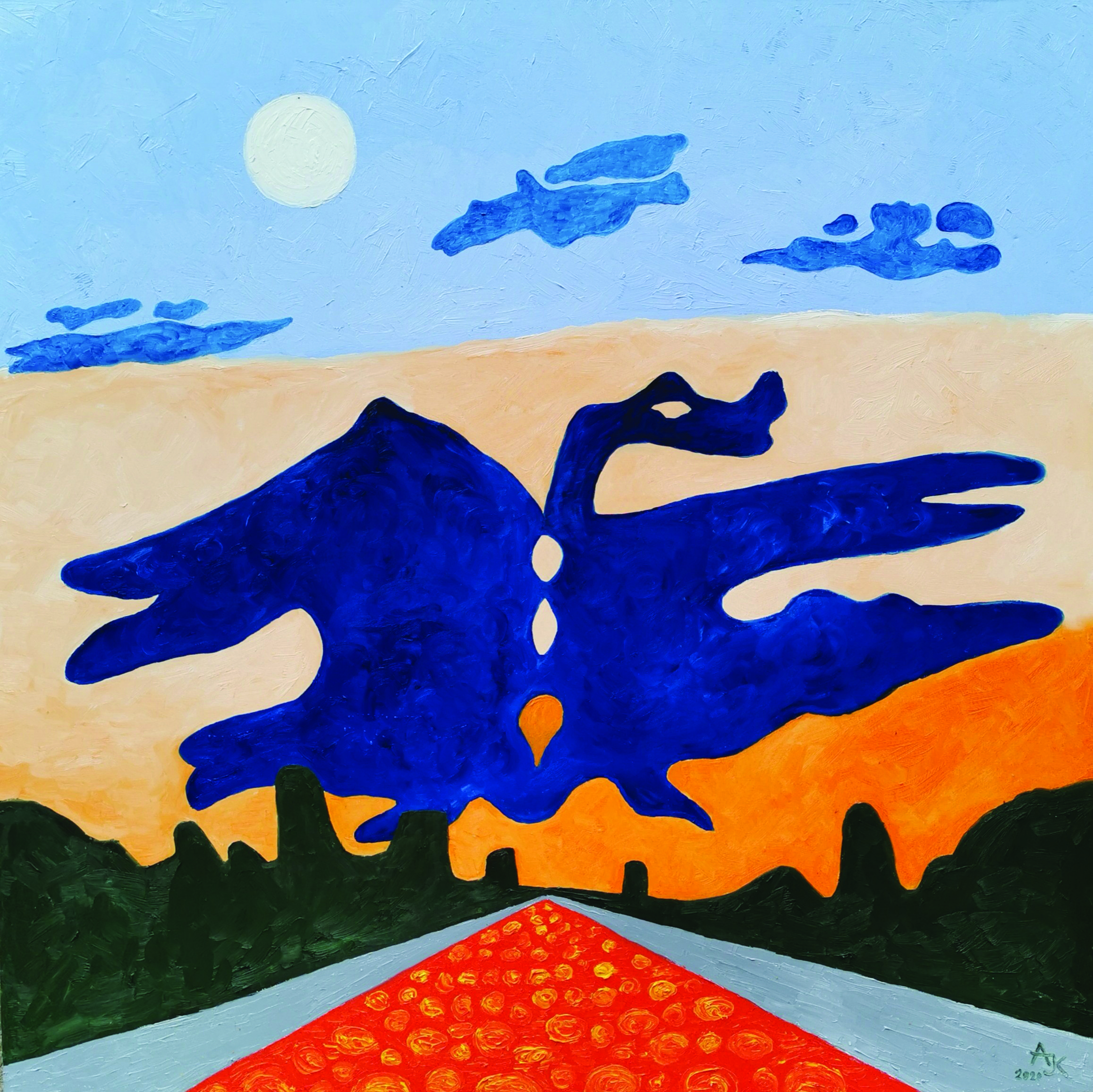 Aldona Jablonska Klimczak, Black clouds above us Aldona Jablonska Klimczak, Black clouds above us