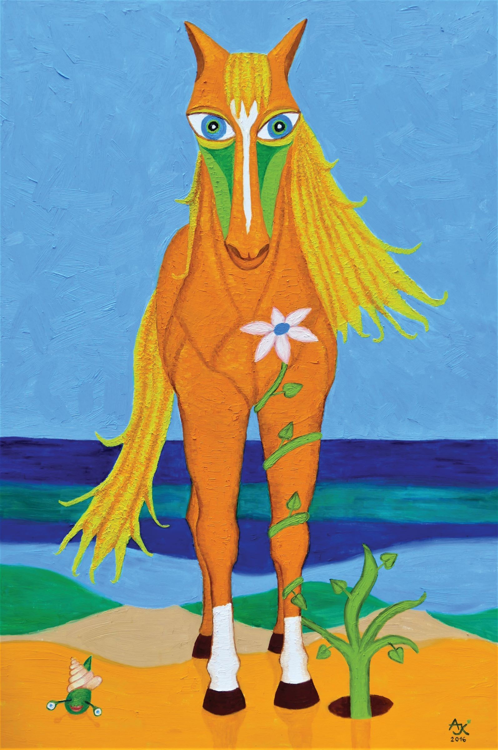 Aldona Jablonska Klimczak, An amber mare Aldona Jablonska Klimczak, An amber mare