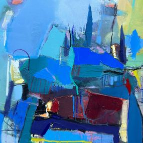 Painting, Navy blue, Plamen Bonev