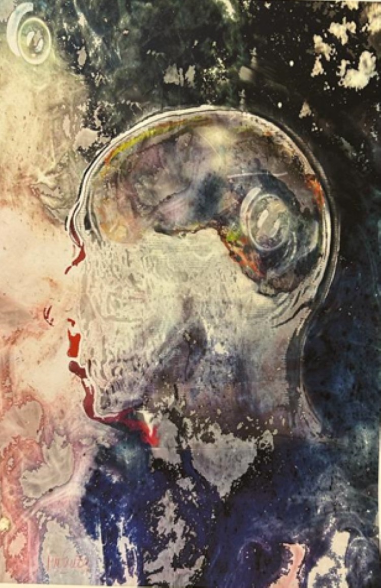 José María Sanza, Abstract portrait José María Sanza, Abstract portrait
