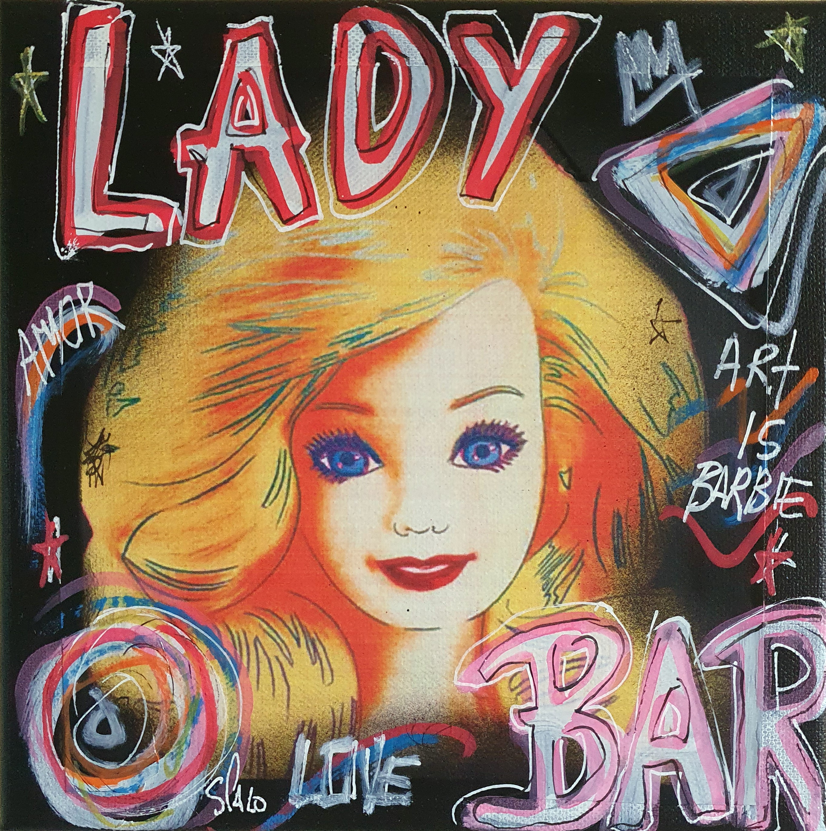 Spaco, Lady Barbie warhol Spaco, Lady Barbie warhol