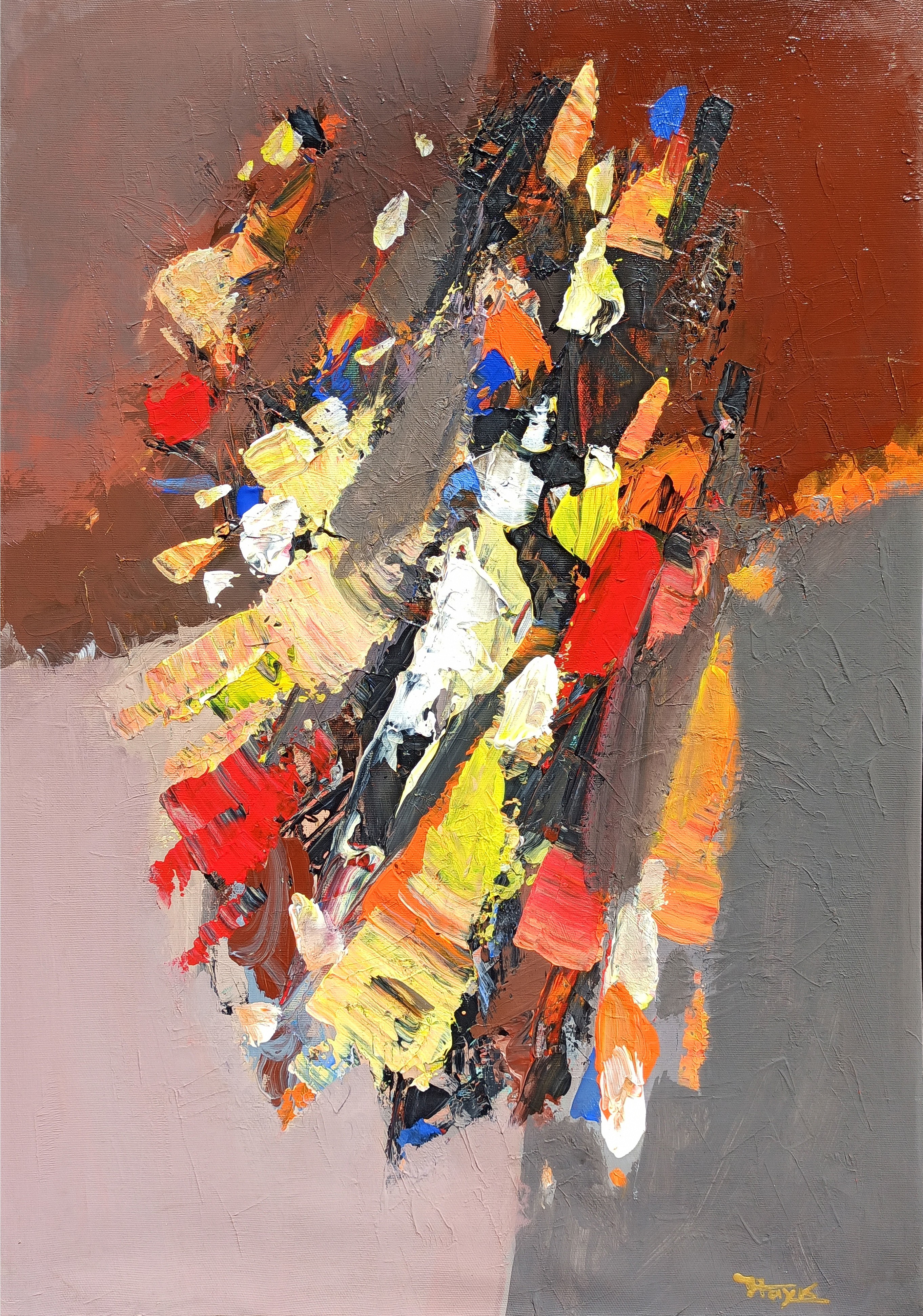 Hayk Miqayelyan, Textured abstract Hayk Miqayelyan, Textured abstract