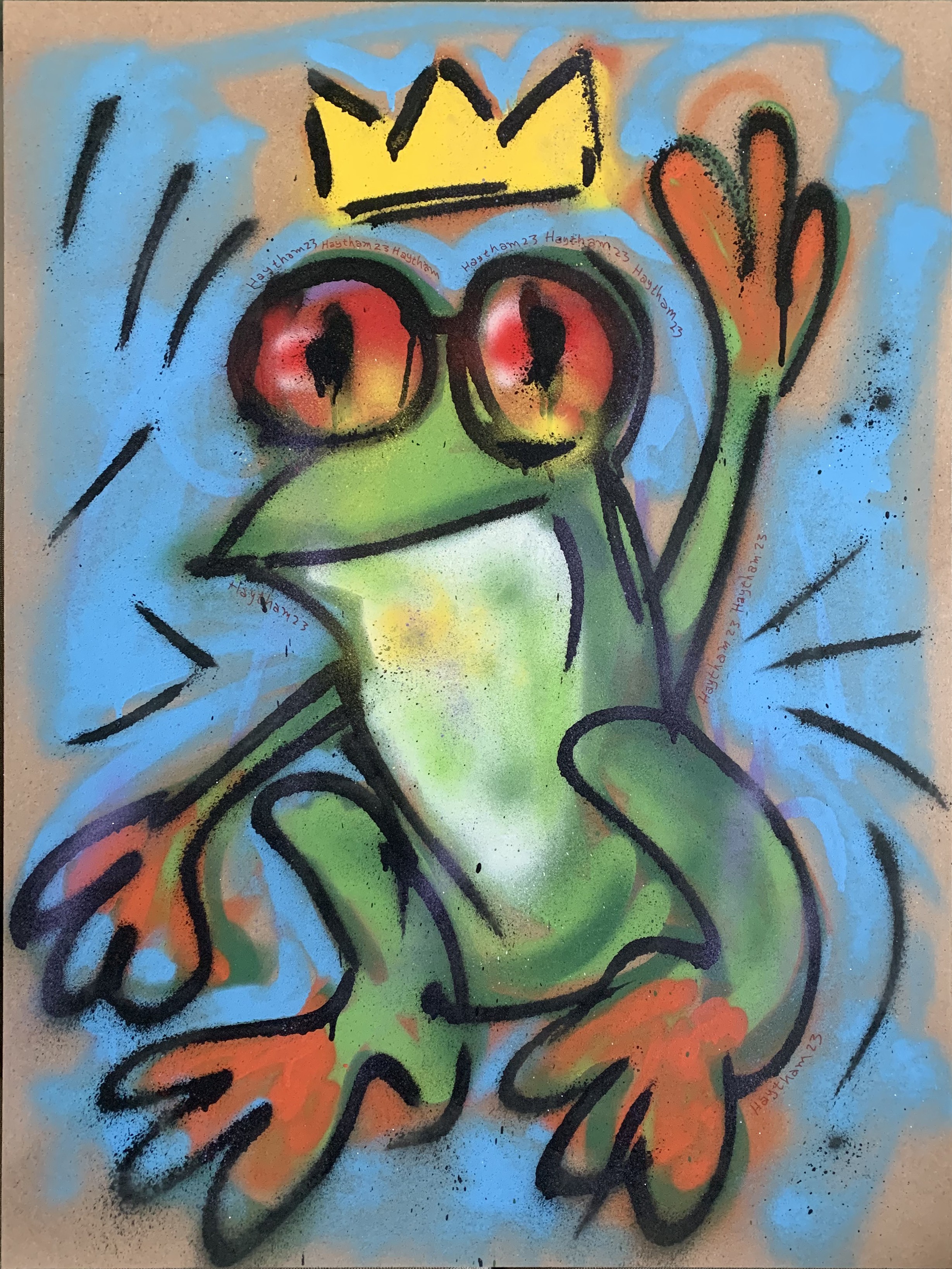 Haytham, Tree frog Haytham, Tree frog