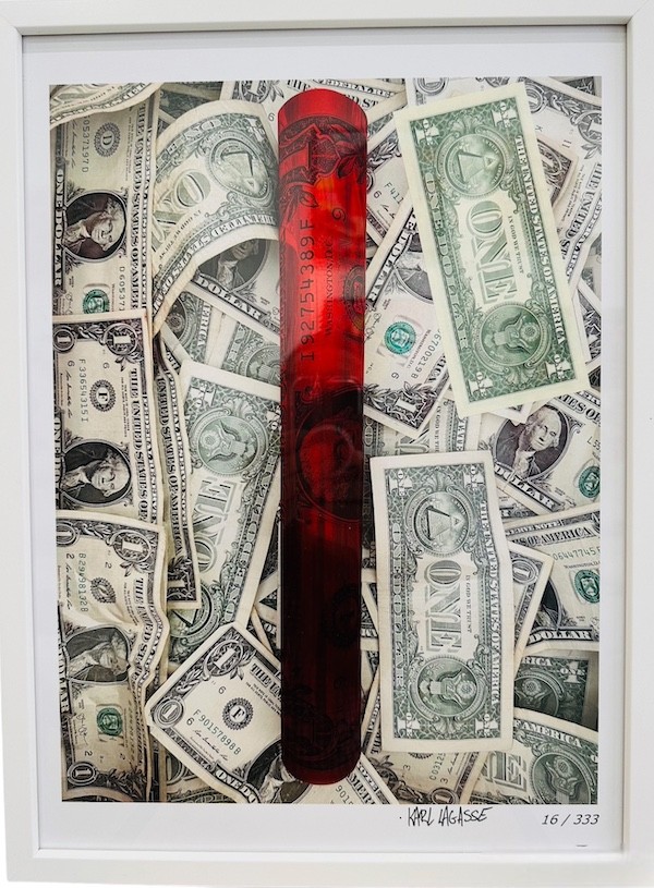Karl Lagasse, Store House Red Litho Karl Lagasse, Store House Red Litho