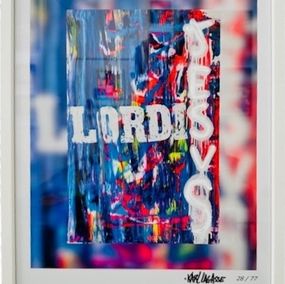 Édition, Jesus Is Lord Blue Litho, Karl Lagasse