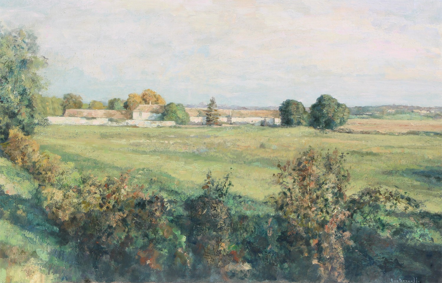 André Boubounelle, La ferme de Chavenay aux herbes folles André Boubounelle, La ferme de Chavenay aux herbes folles