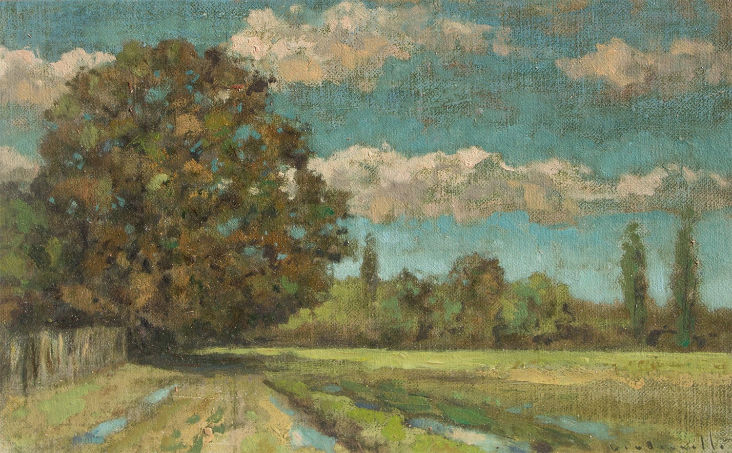 André Boubounelle, Chêne au printemps André Boubounelle, Chêne au printemps