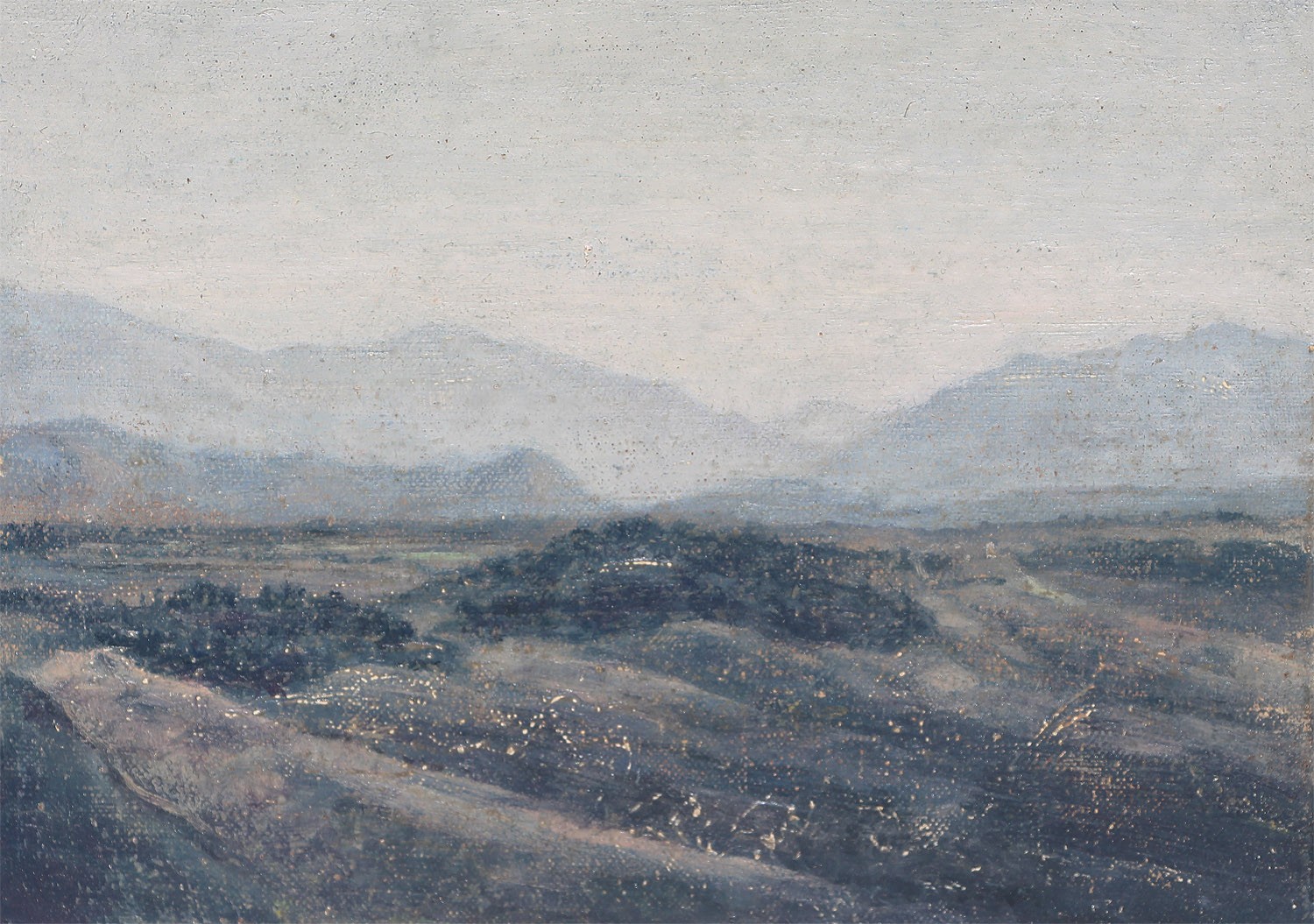 André Boubounelle, Environs de Ronda à la lumière nimbée André Boubounelle, Environs de Ronda à la lumière nimbée