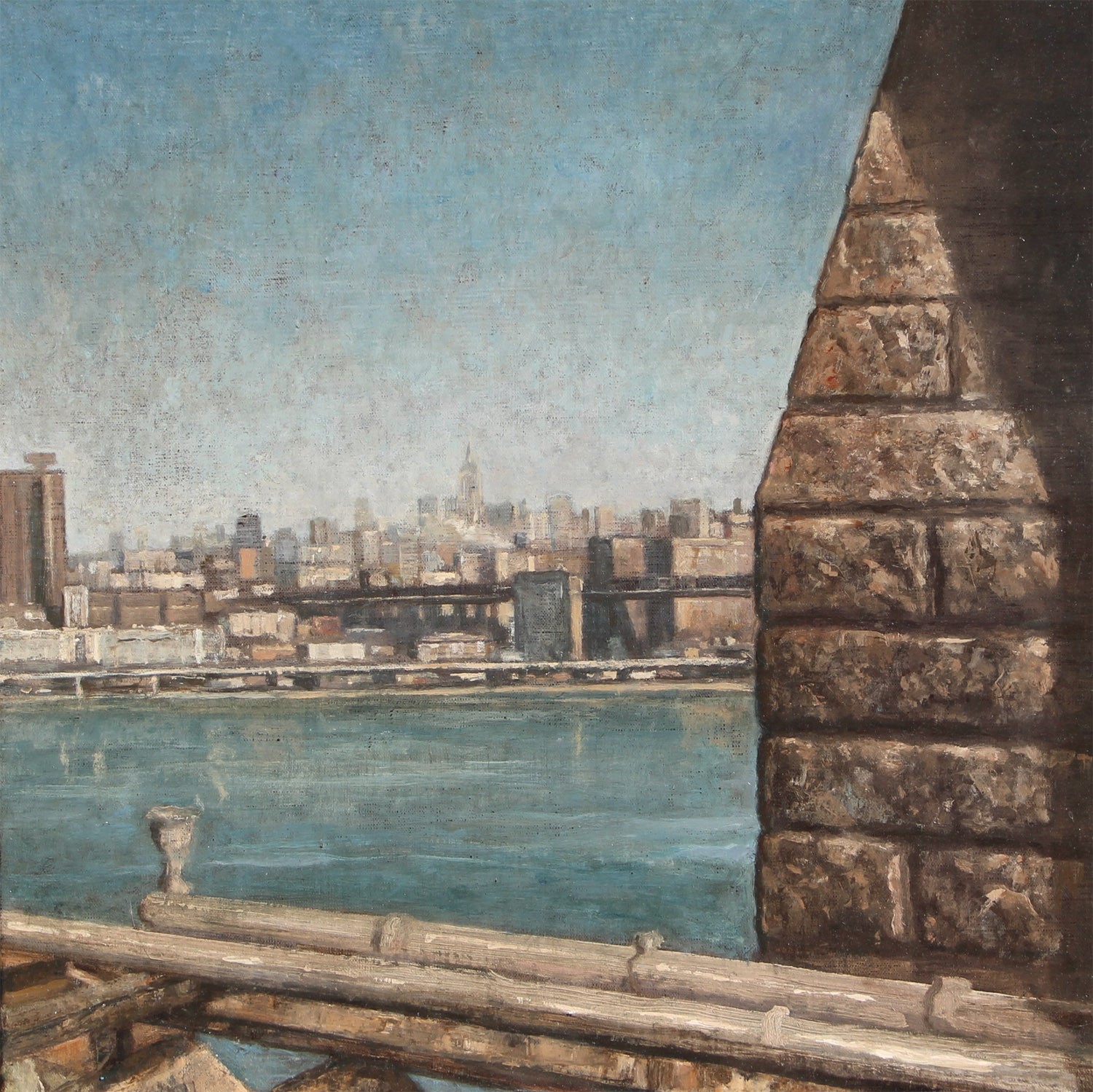 André Boubounelle, Manhattan vu du Washington Bridge André Boubounelle, Manhattan vu du Washington Bridge