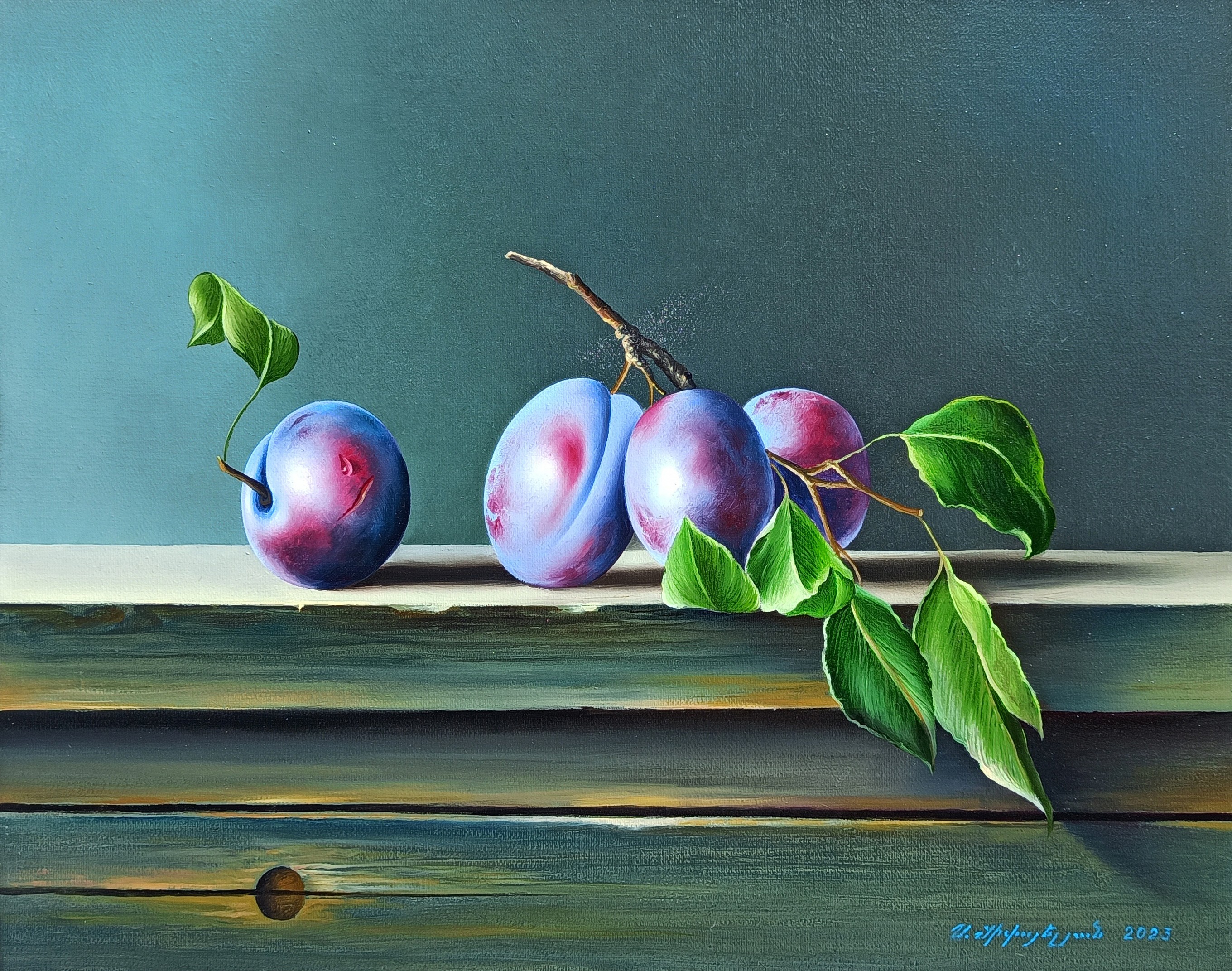 Sergey Miqayelyan, Still life - plums Sergey Miqayelyan, Still life - plums