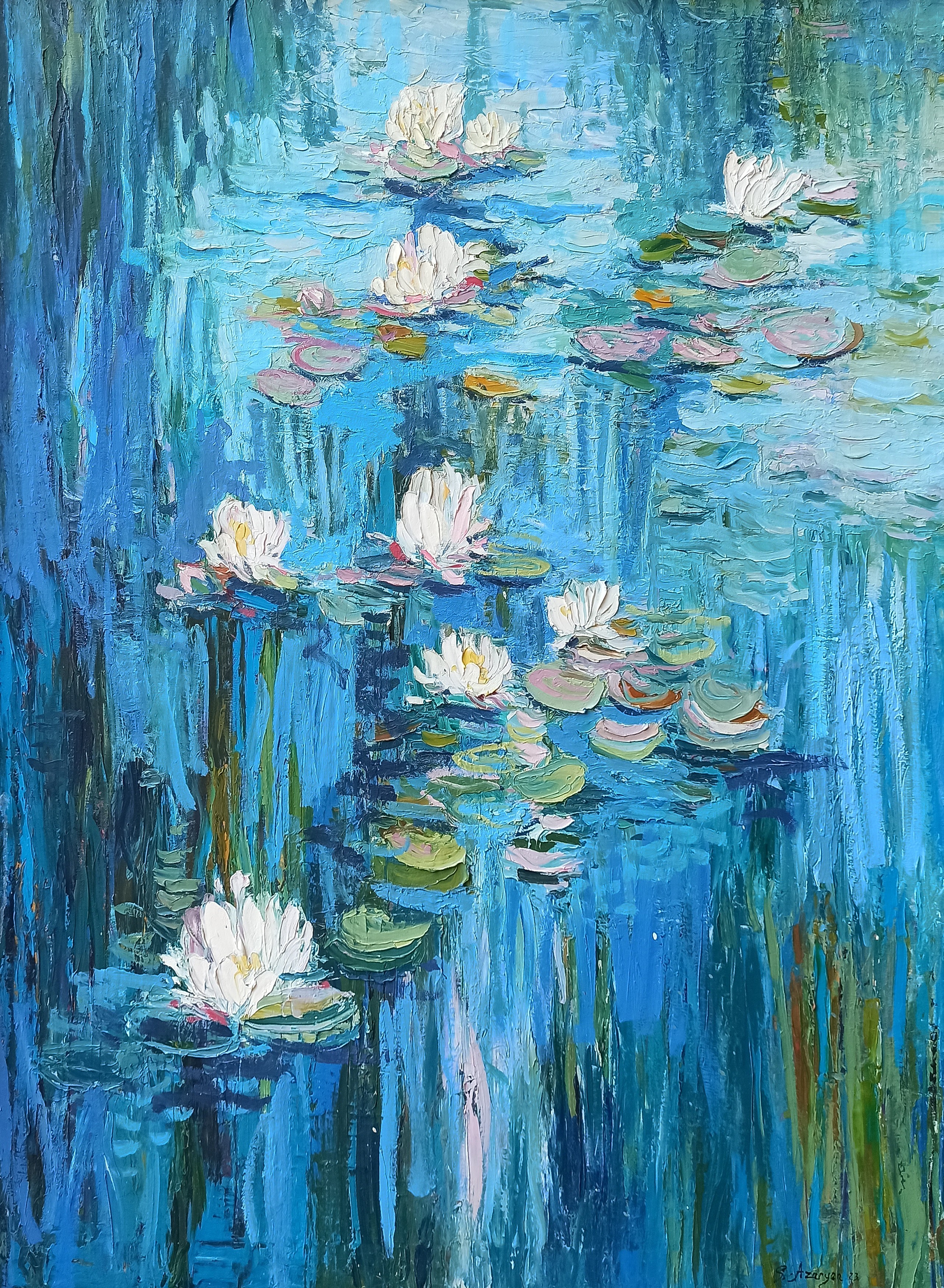 Narek Qochunc, Water lilies Narek Qochunc, Water lilies