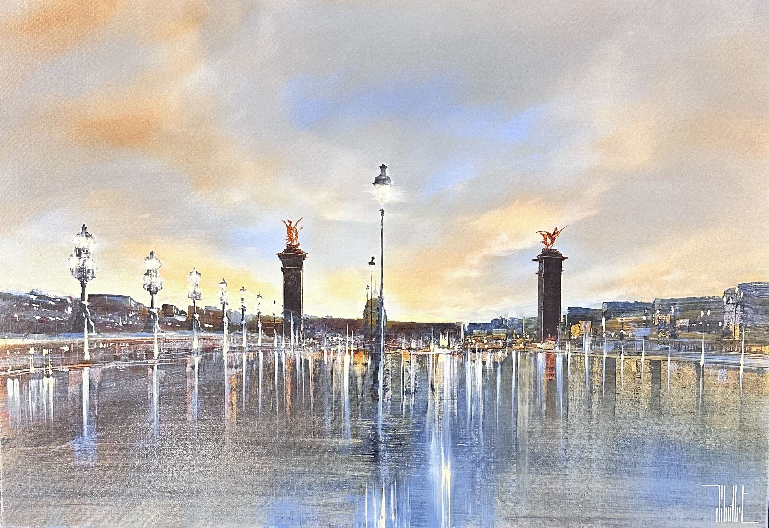 Jérôme Guillet, Crépuscule sur le pont Jérôme Guillet, Crépuscule sur le pont